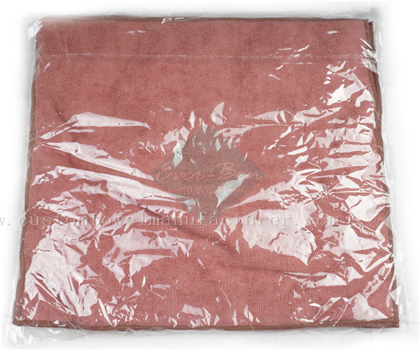 China bulk professional microfiber cleaning cloths Supplier Custom Grey Clean Towels Gifs Manufacturer